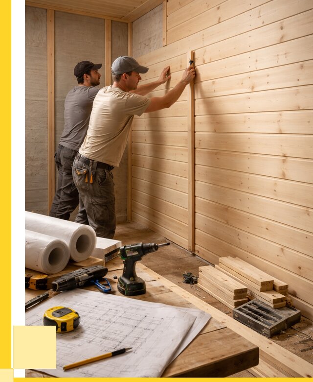 Обшивка бани вагонкой в Белебее от 1224 р., ЭриданБлб