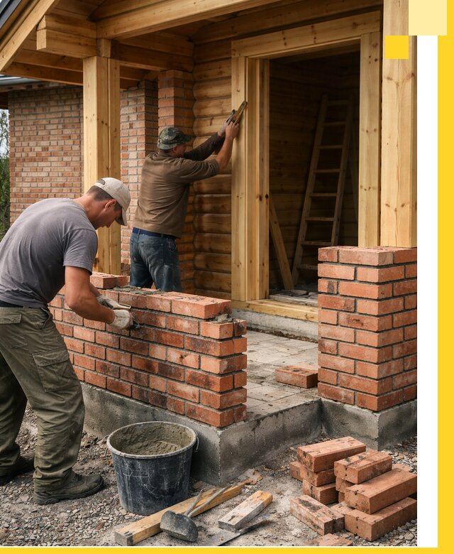 Строительство кирпичных бань под ключ в Белебее с гарантией качества