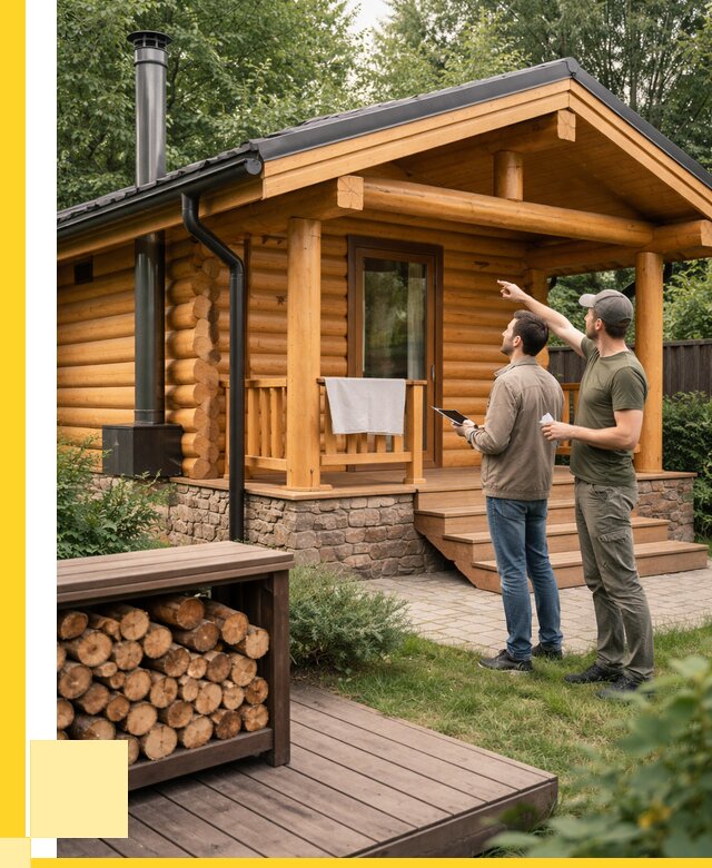 Бани для дачи под ключ в Белебее от 255025 р. | ЭриданБлб