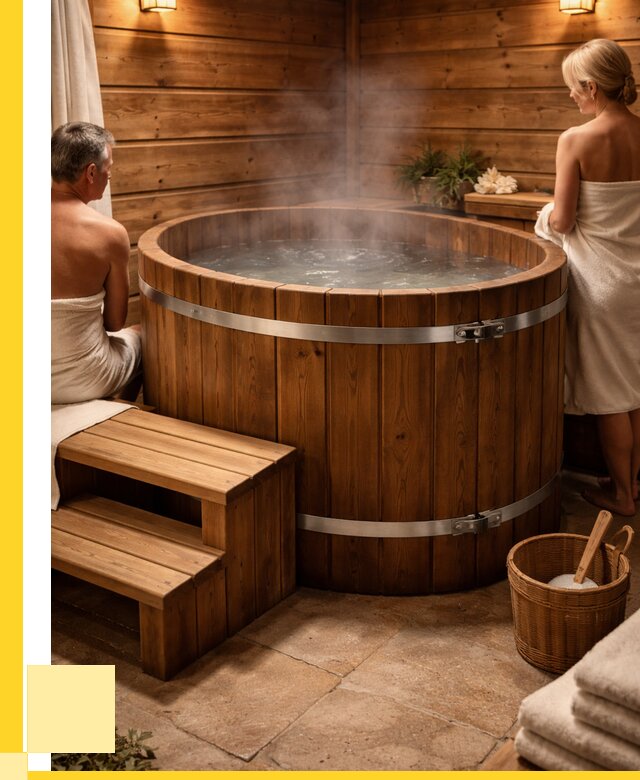 Бани с купелью под ключ в Белебее от 459045 р. | ЭриданБлб