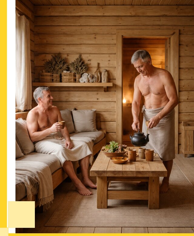 Бани с комнатой отдыха под ключ в Белебее от 459045 р. | ЭриданБлб