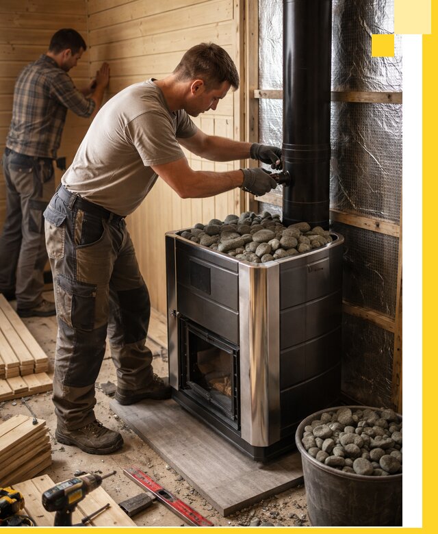 Проектирование и строительство парилок для бани в Белебее под ключ