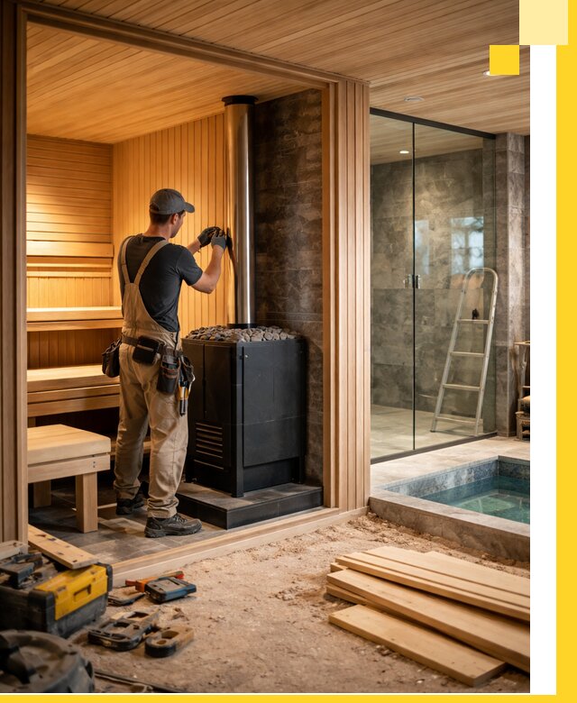 Полное строительство банных комплексов под ключ в Белебее