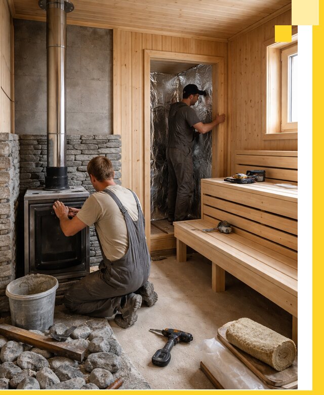 Строительство и изготовление бань под ключ в Белебее