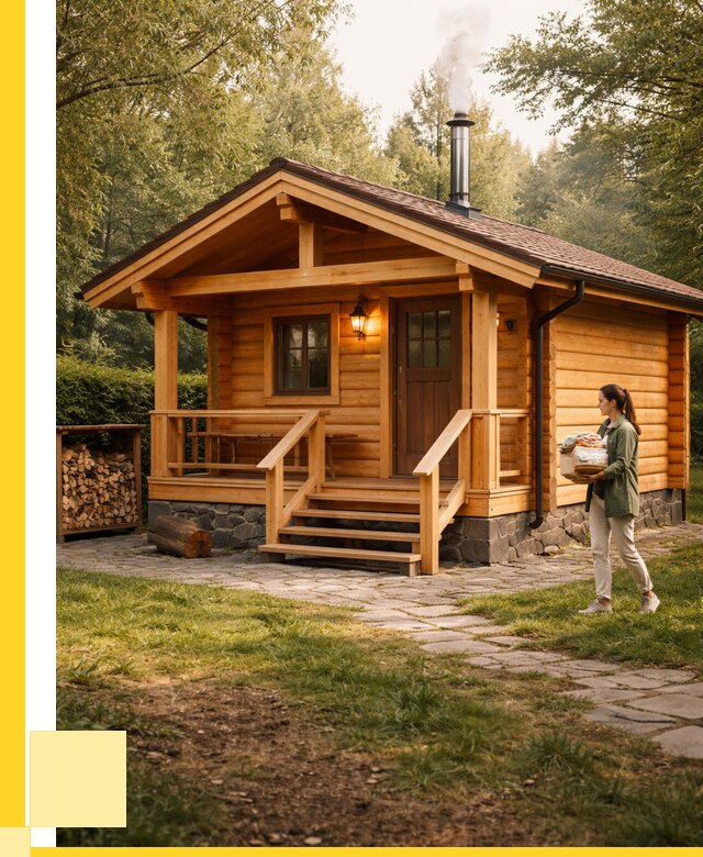 Купить баню под ключ в Белебее от 663065 р. | ЭриданБлб