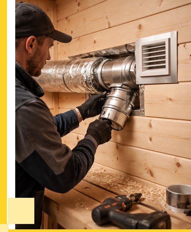 Монтаж вентиляции бани в Белебее от 12241 р. | ЭриданБлб