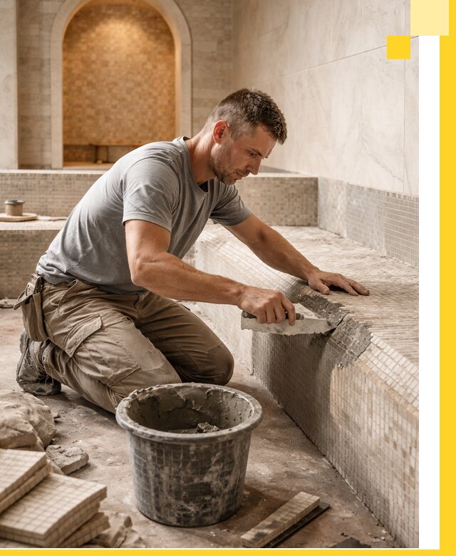 Строительство эксклюзивных хамамов под ключ в Белебее