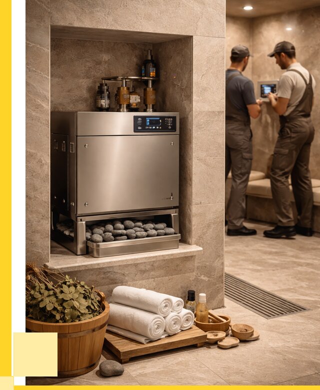 Парогенераторы для хамама в Белебее от 76508 р. | ЭриданБлб