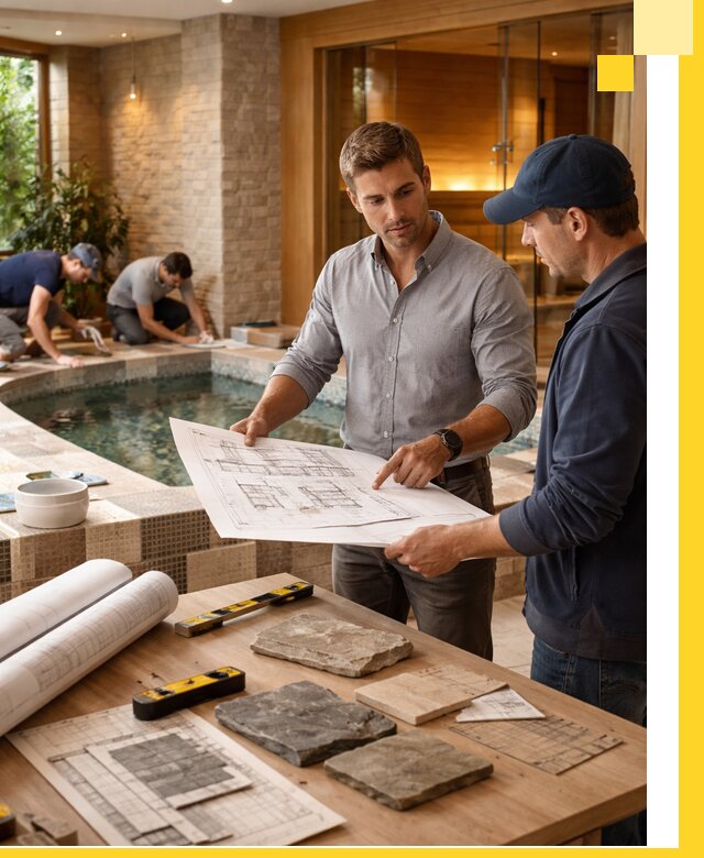 Проектирование SPA зон под ключ в Белебее с инженерией